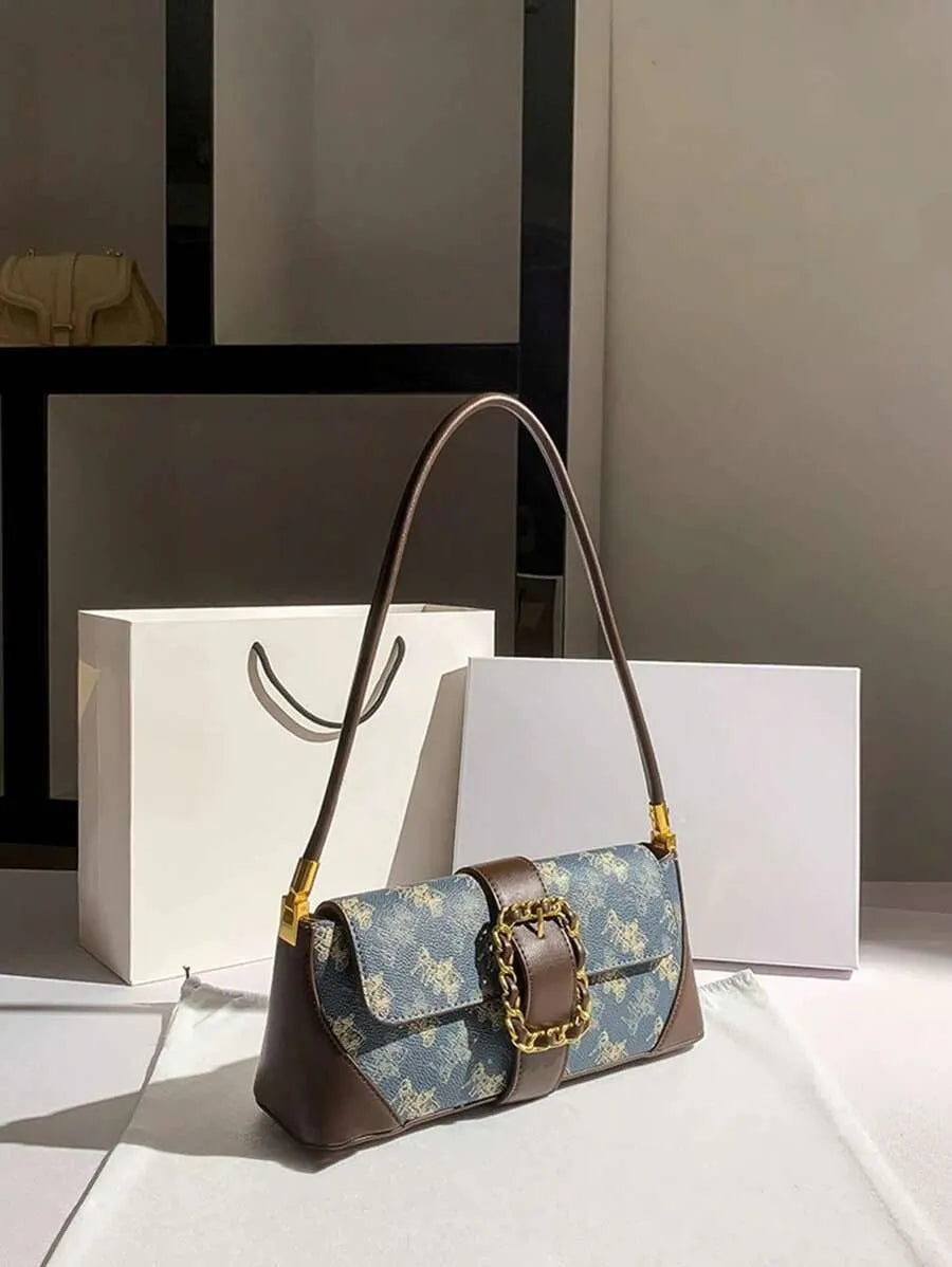 SHEIN حقيبة باجيت وإبط كاجوال عملية للتنقلات اليومية
