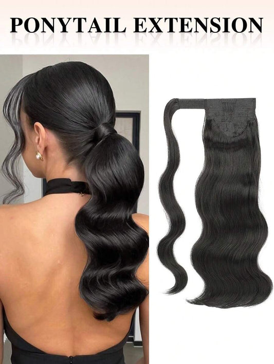 SHEIN ذيل حصان مجعد بستايل وتر ويف