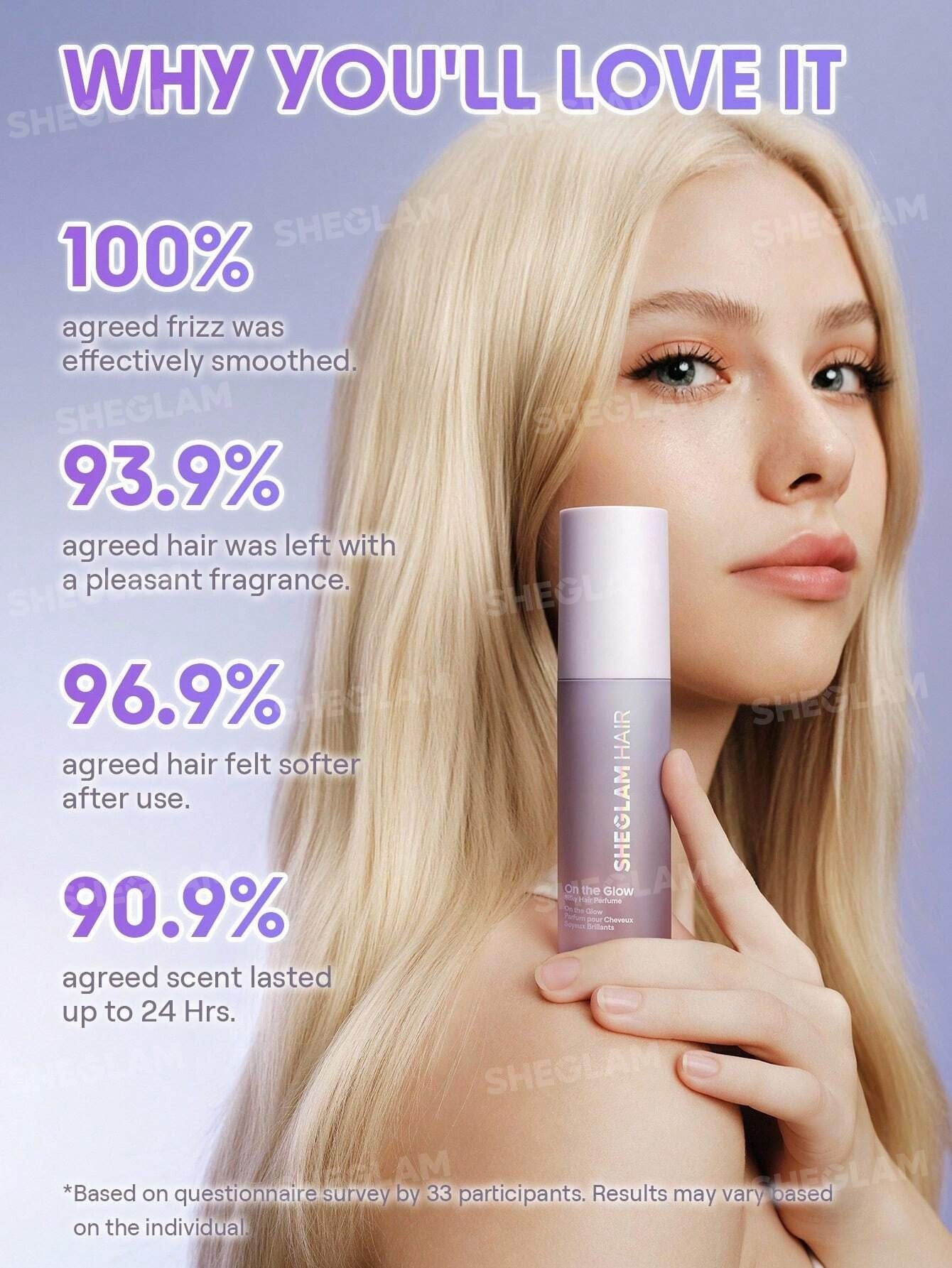 SHEGLAM HAIR رذاذ للشعر الحريري يروض التجعد ويفك التشابك