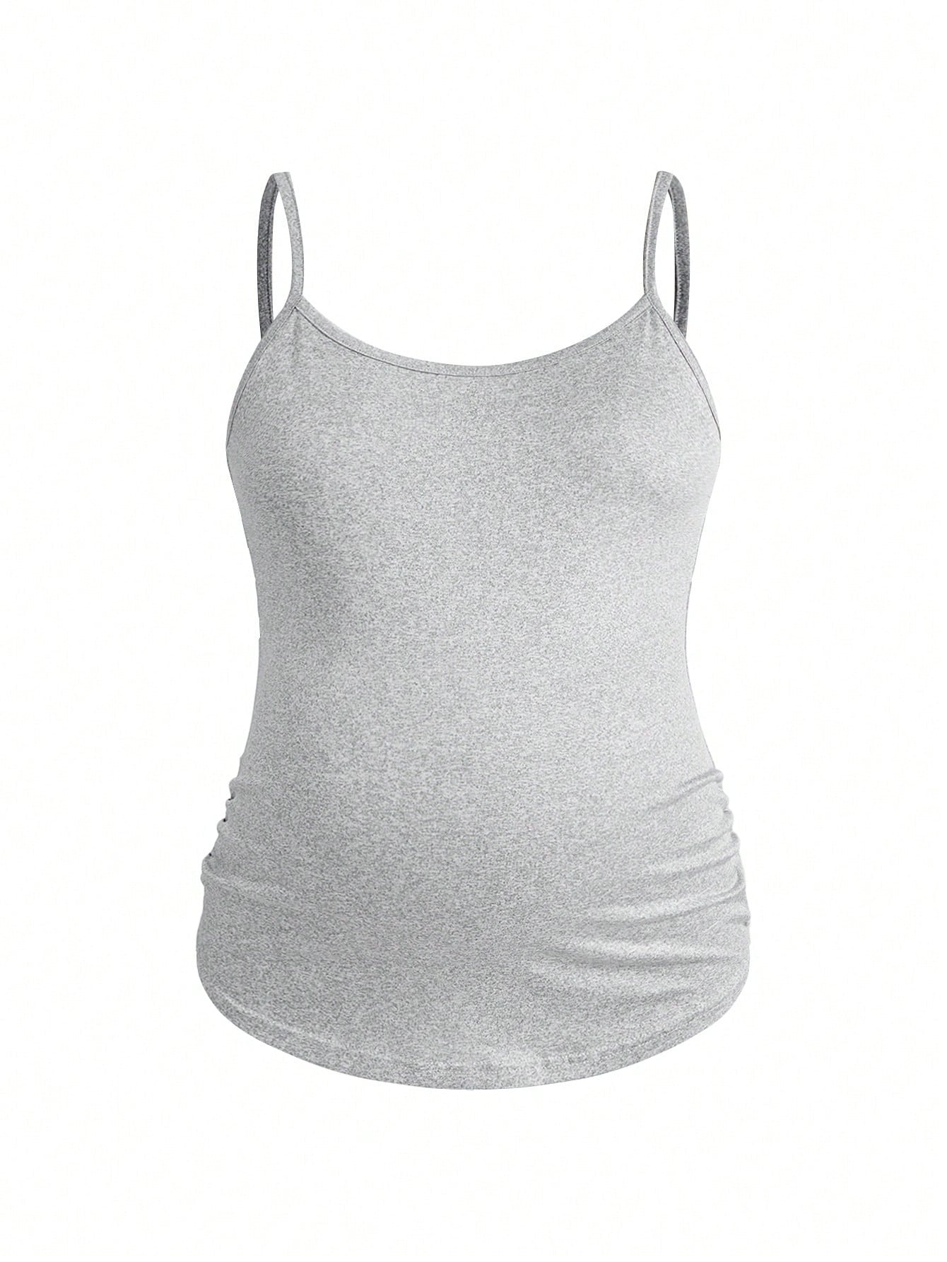 SHEIN BloomMama طقم ملابس نوم للحوامل 3 قطع ناعم ومريح