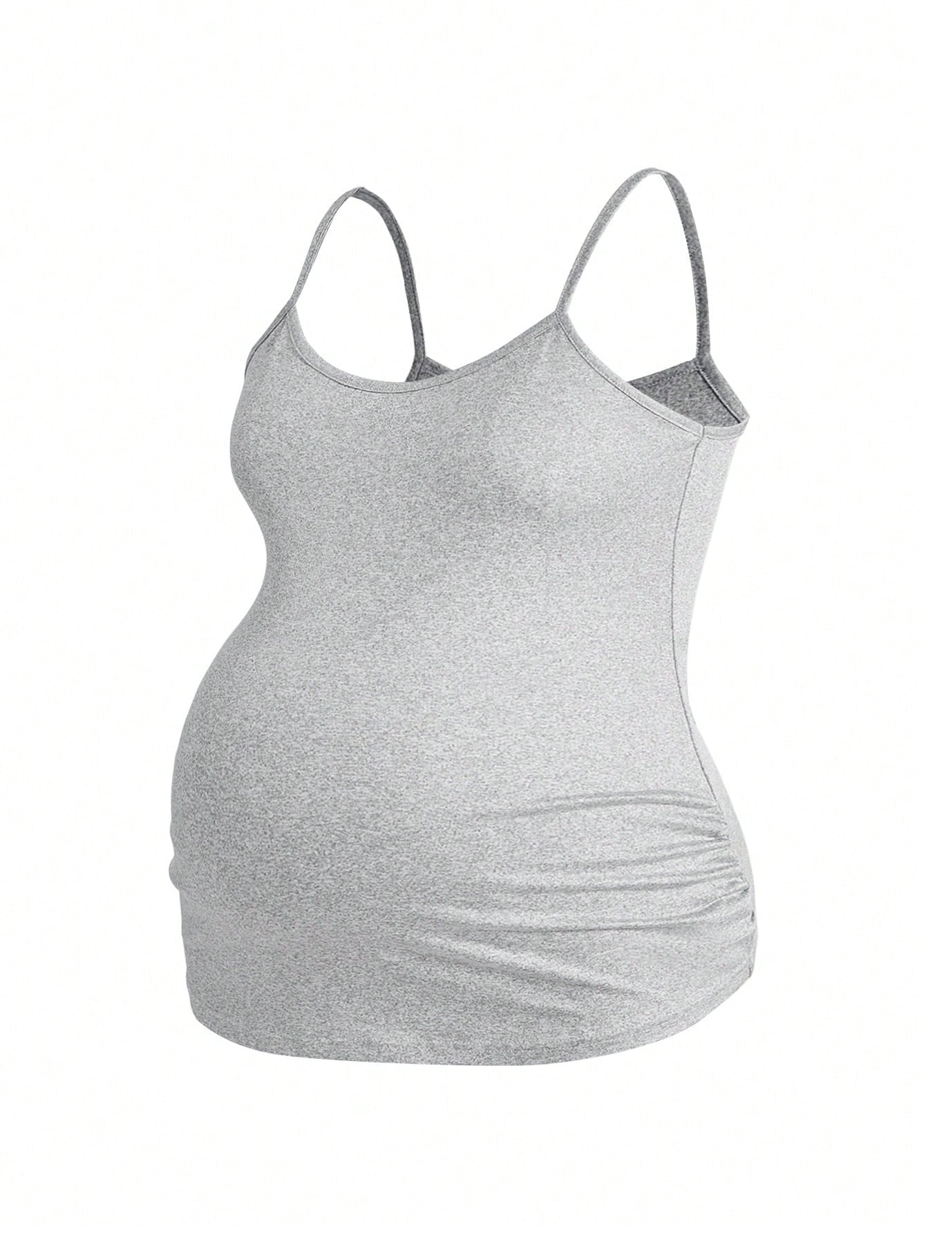 SHEIN BloomMama طقم ملابس نوم للحوامل 3 قطع ناعم ومريح
