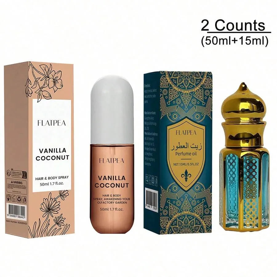 SHEIN عطر فانيليا للجسم والشعر بخاخ 50 مل