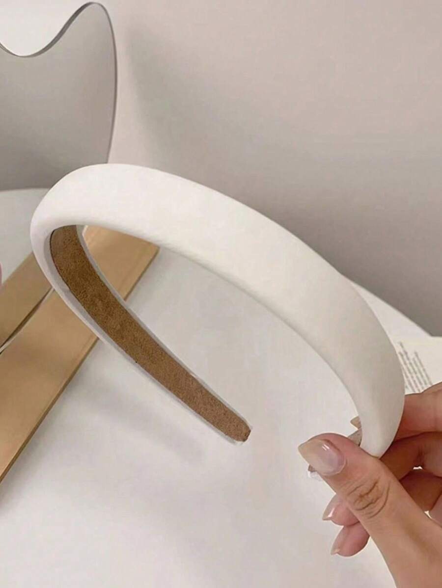 SHEIN طقم حلقات الشعر الناعمة بشكل لؤلؤي