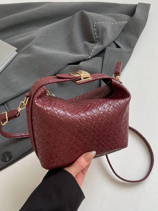 SHEIN حقيبة يد نسائية فرنسية 2025 دمبلينج متعددة الاستخدامات