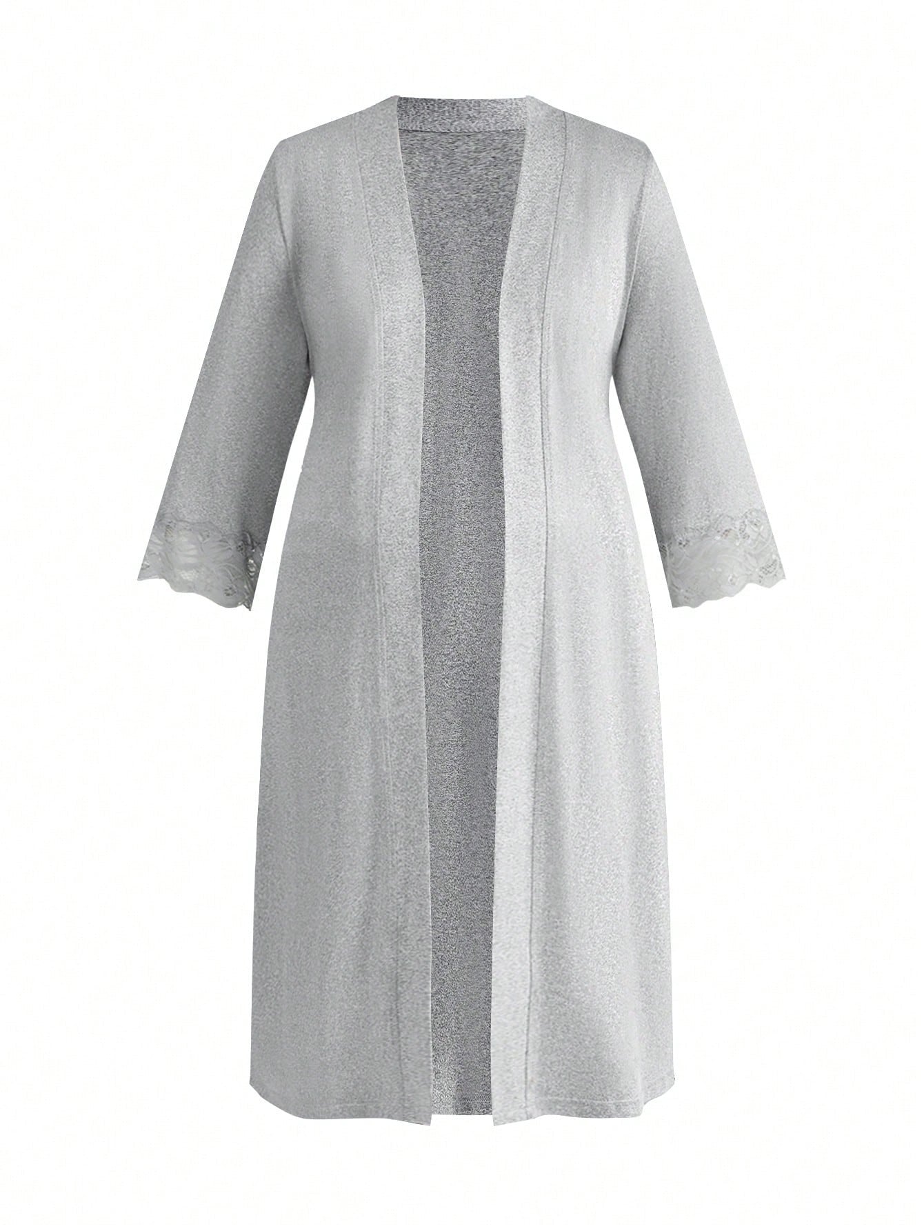 SHEIN BloomMama طقم ملابس نوم للحوامل 3 قطع ناعم ومريح