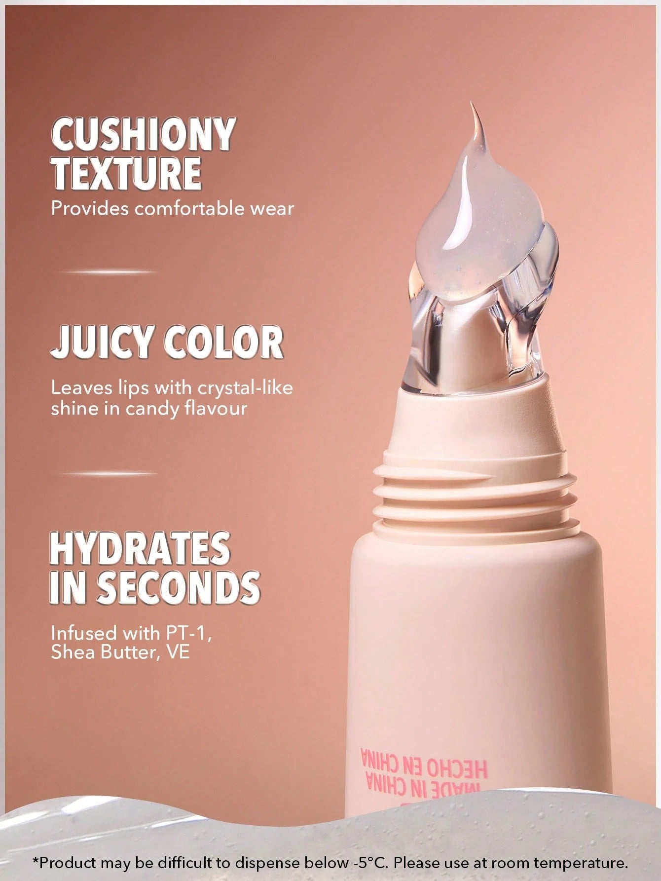 SHEGLAM Crystal Glaze Candy Lane مرطب شفاه شفاف