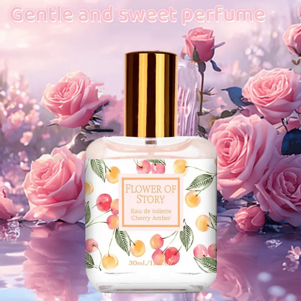 SHEIN عطر نسائي بالكرز الحلو 30 مل طويل الأمد وغير دهني