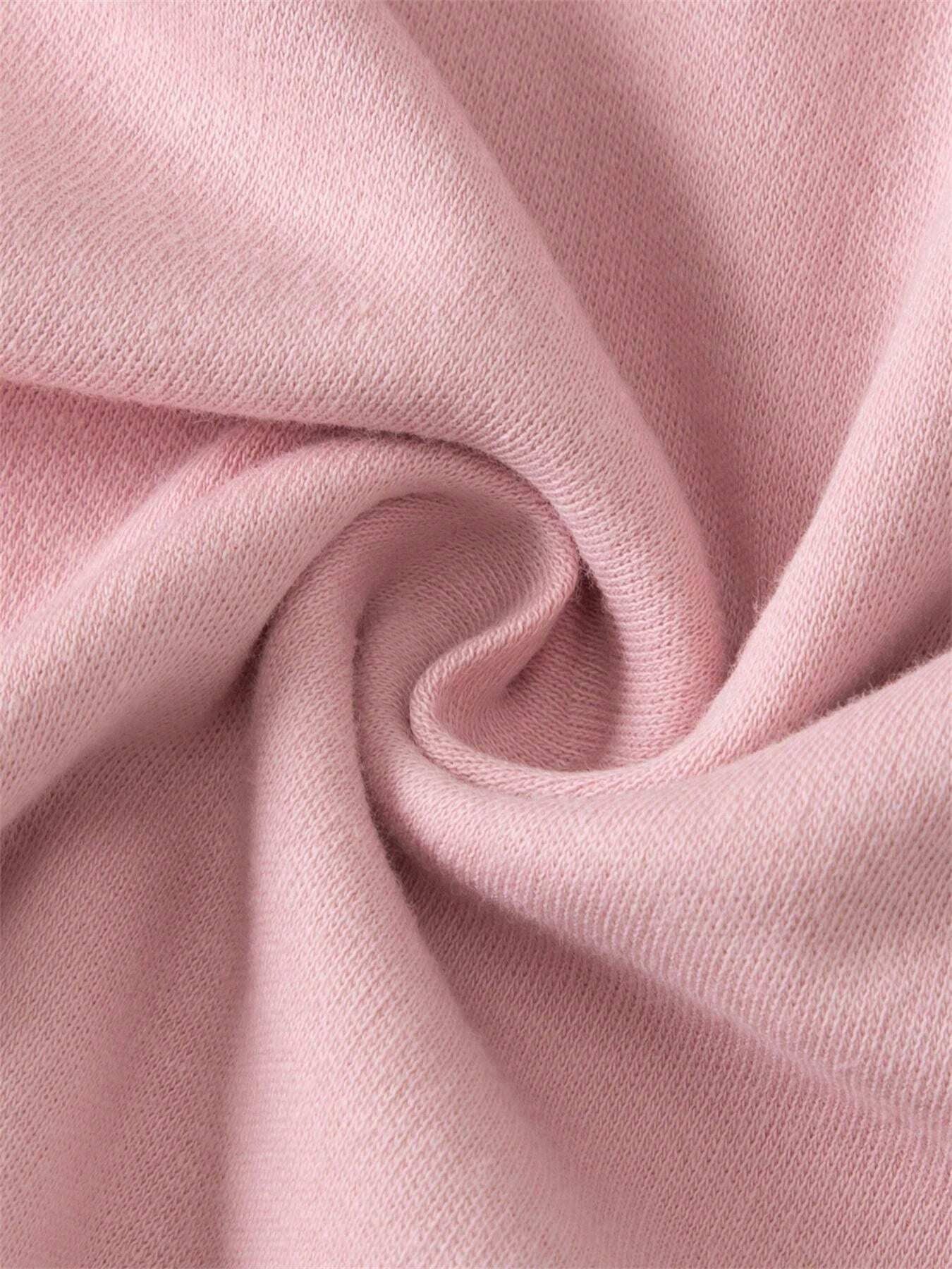 SHEIN طقم بيجاما 2 قطعة بطبعة أرنب كرتونية للفتيات