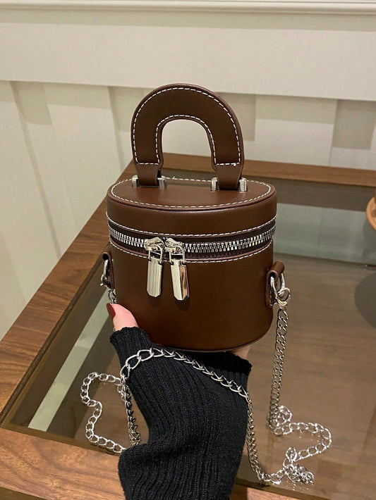 SHEIN حقيبة مستحضرات تجميل صغيرة محمولة متعددة الاستخدامات نسائية 2025