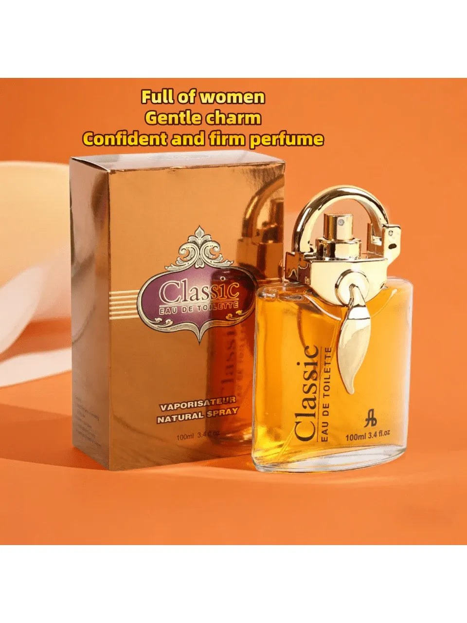 SHEIN عطر نسائي 100 مل برائحة الزهور والبرتقال طويل الأمد