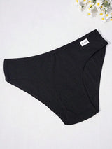 SHEIN سراويل داخلية نسائية 3 قطع بخصر منخفض وطبعات حروف