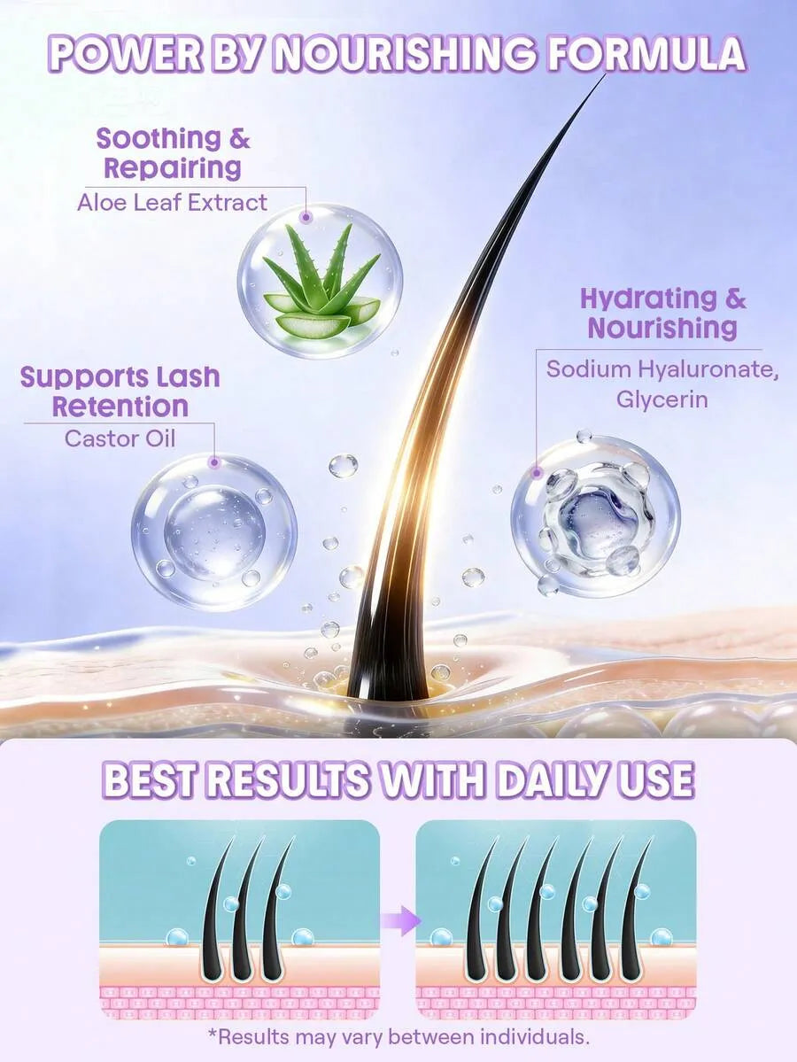 SHEIN SHEGLAM Lash Ritual سيروم مغذي للرموش بلون شفاف