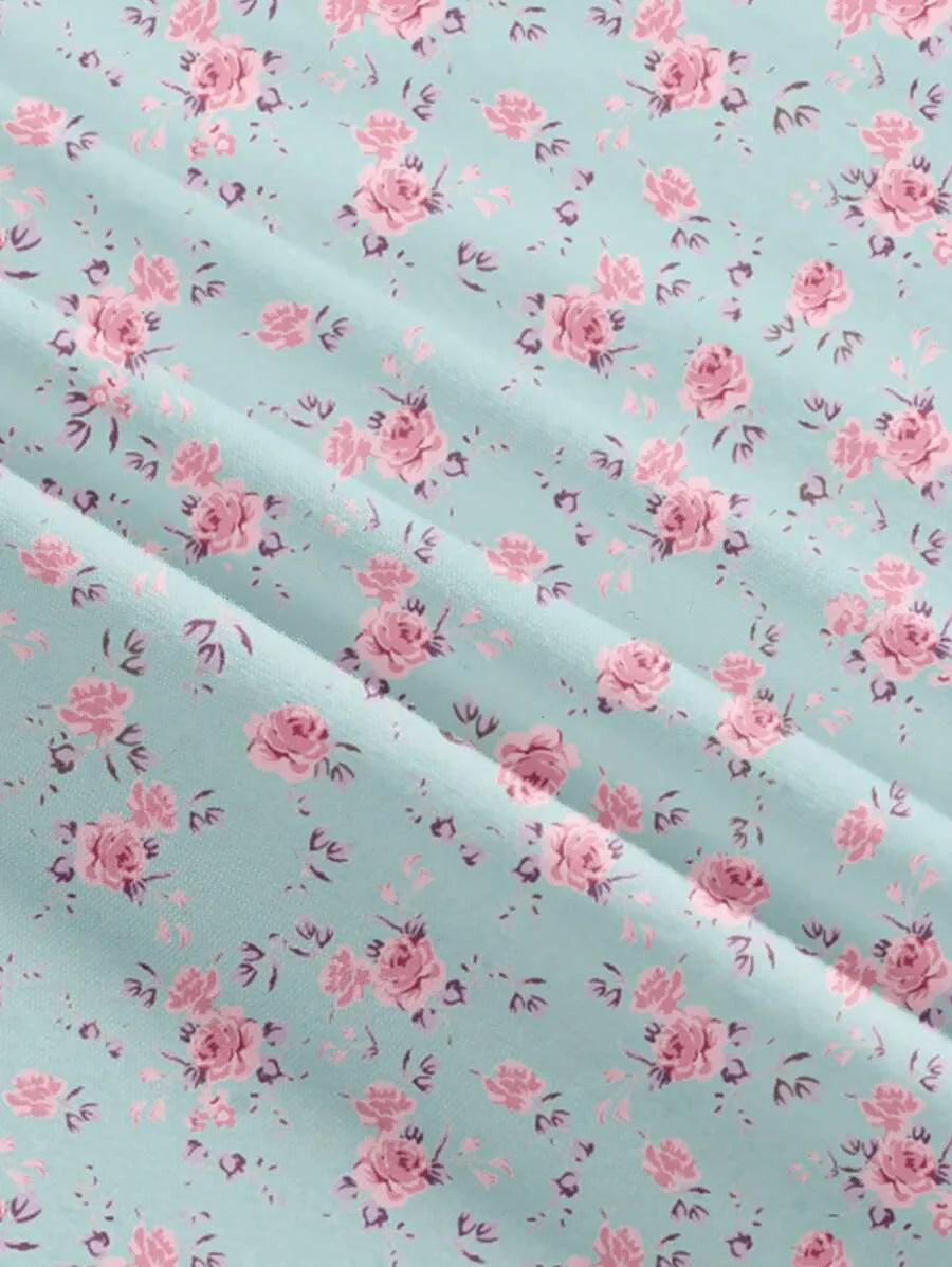 SHEIN MOD فستان بلون متعدد الألوان قصير بأشرطة رفيعة وبظهر مكشوف