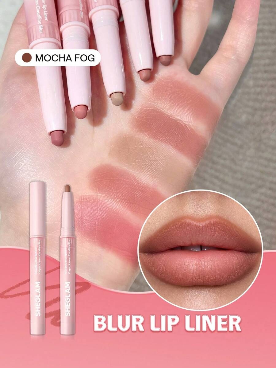 SHEGLAM Cloudline Blur Mocha Fog محدد شفاه