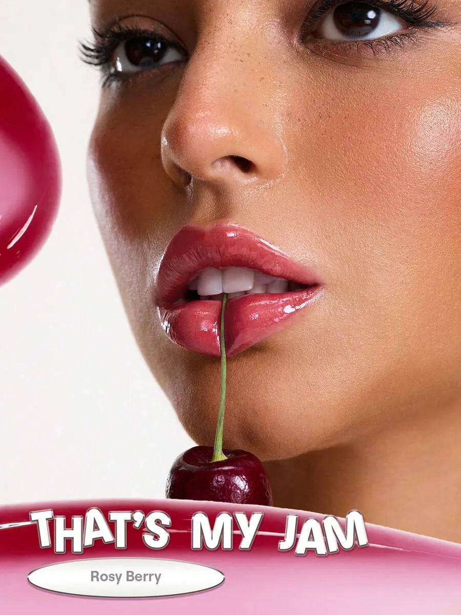 SHEIN SHEGLAM Glass Lock Air That's My Jam ملمع شفاه بلون  بلمعة لامعة