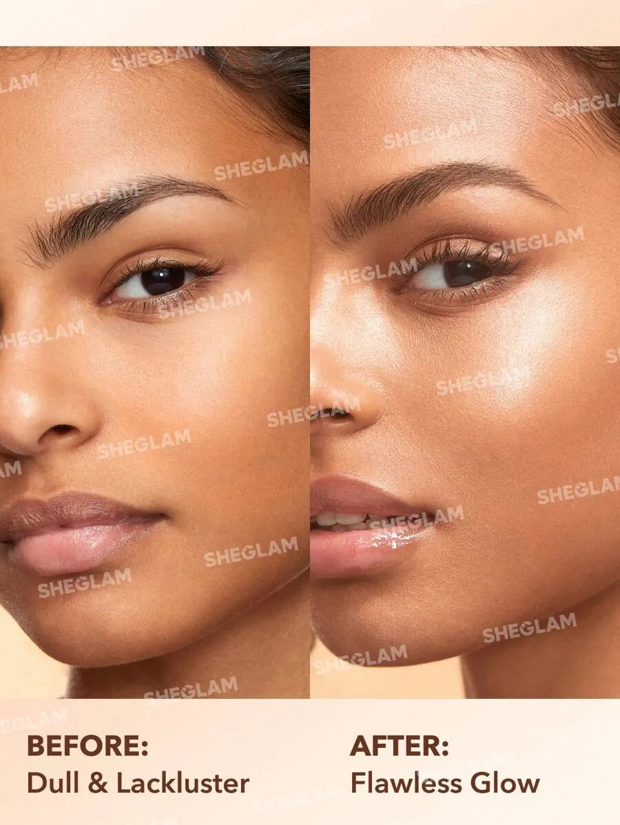 SHEIN SHEGLAM Sunburst Glow Medium Tan Cool ميكسر مكياج متوهج بلون
