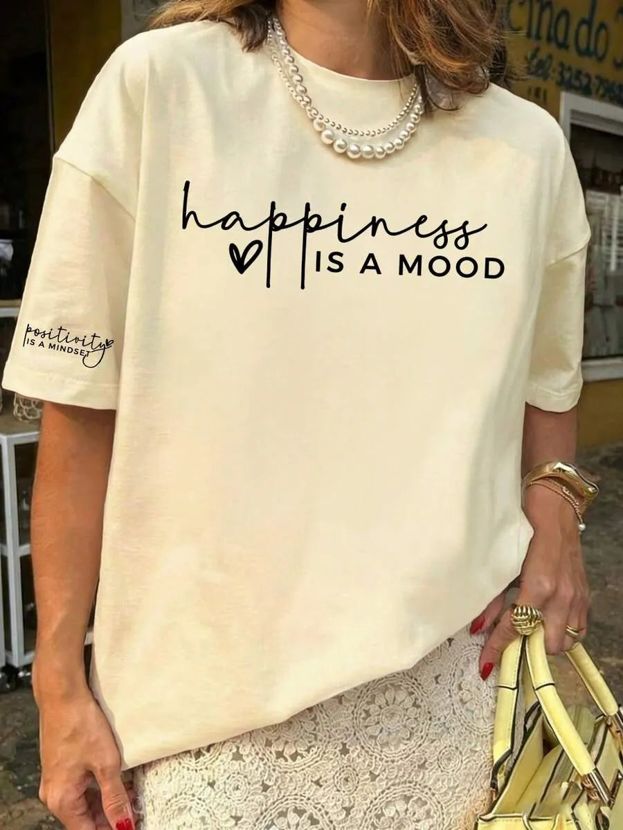 SHEIN تي شيرت نسائي صيفي أنيق