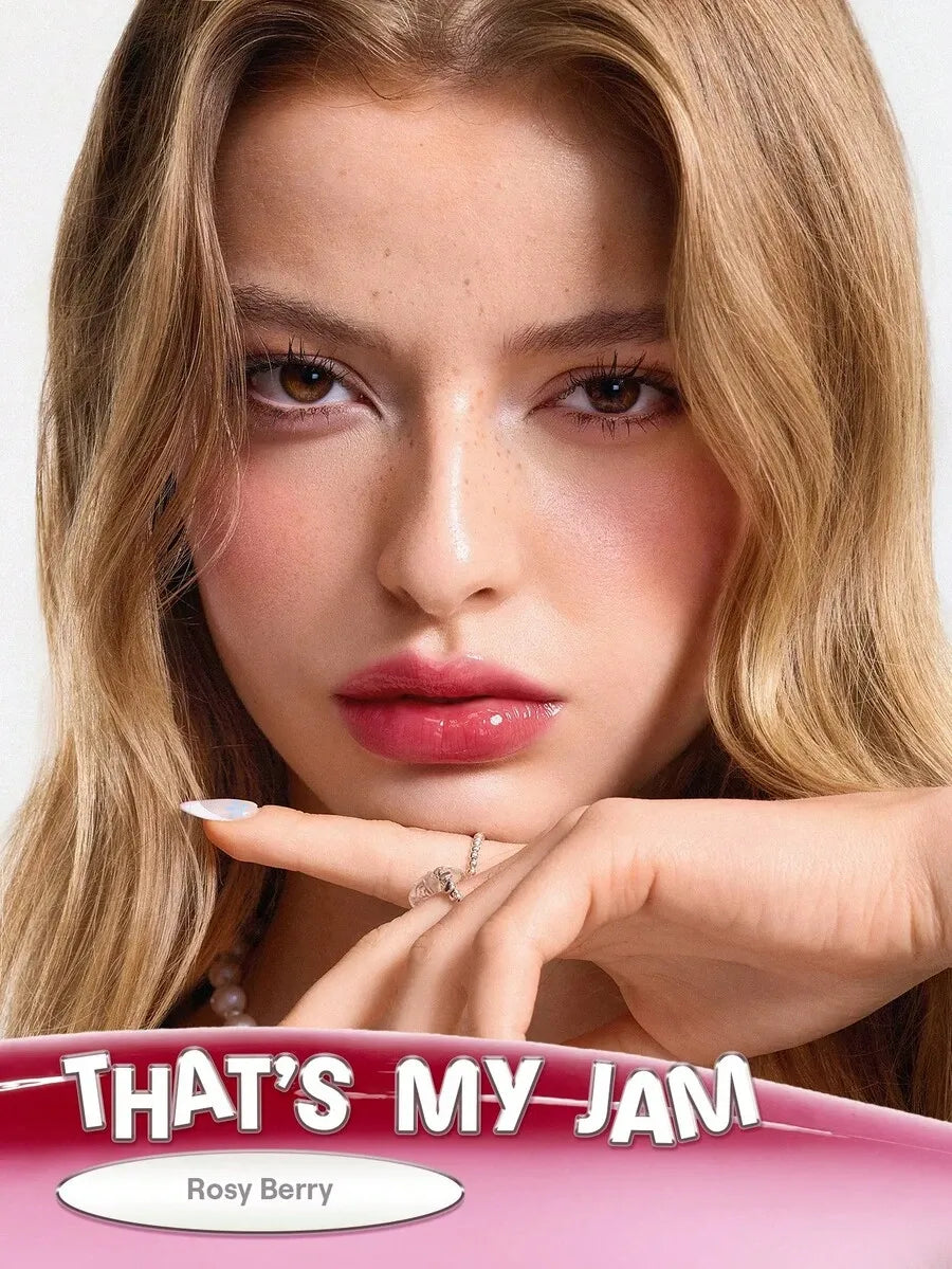 SHEIN SHEGLAM Glass Lock Air That's My Jam ملمع شفاه بلون  بلمعة لامعة