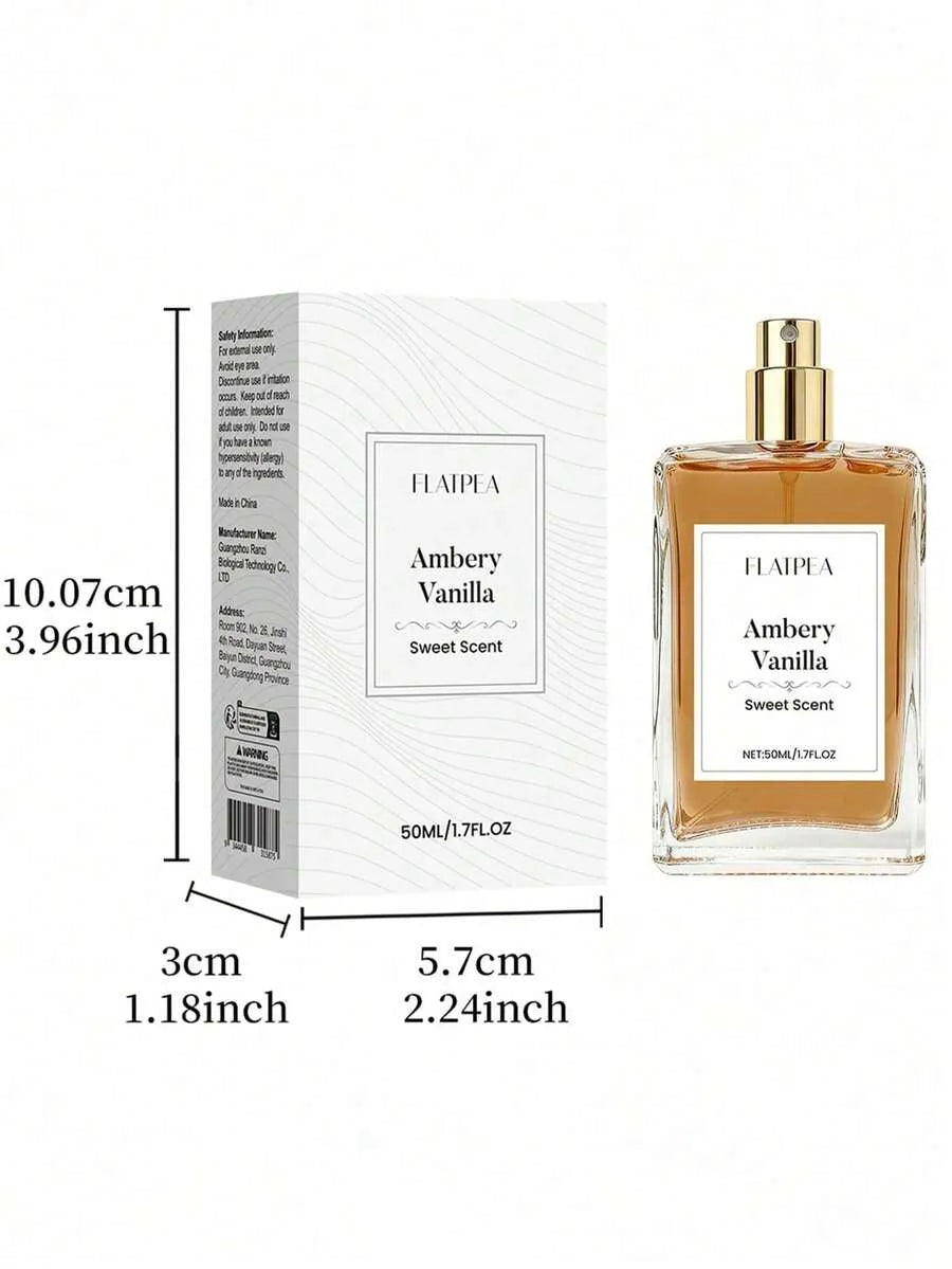 SHEIN عطر نسائي 50 مل برائحة حلوة ودافئة وأنيقة طويلة الأمد