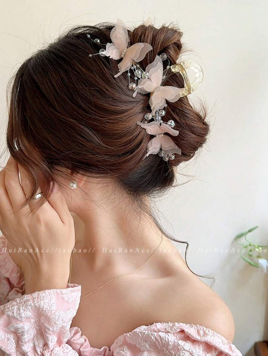 SHEIN مشبك شعر فراشة