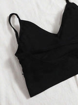 SHEIN Lowkey Lull طقم 3 حمالات صدر نسائية بدون حمالات ولاسلكية، متعدد الألوان