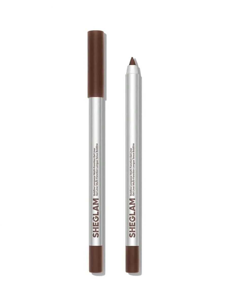 SHEIN SHEGLAM Boldline Chocolate محدد عيون جل مطفي طويل الأمد بلون