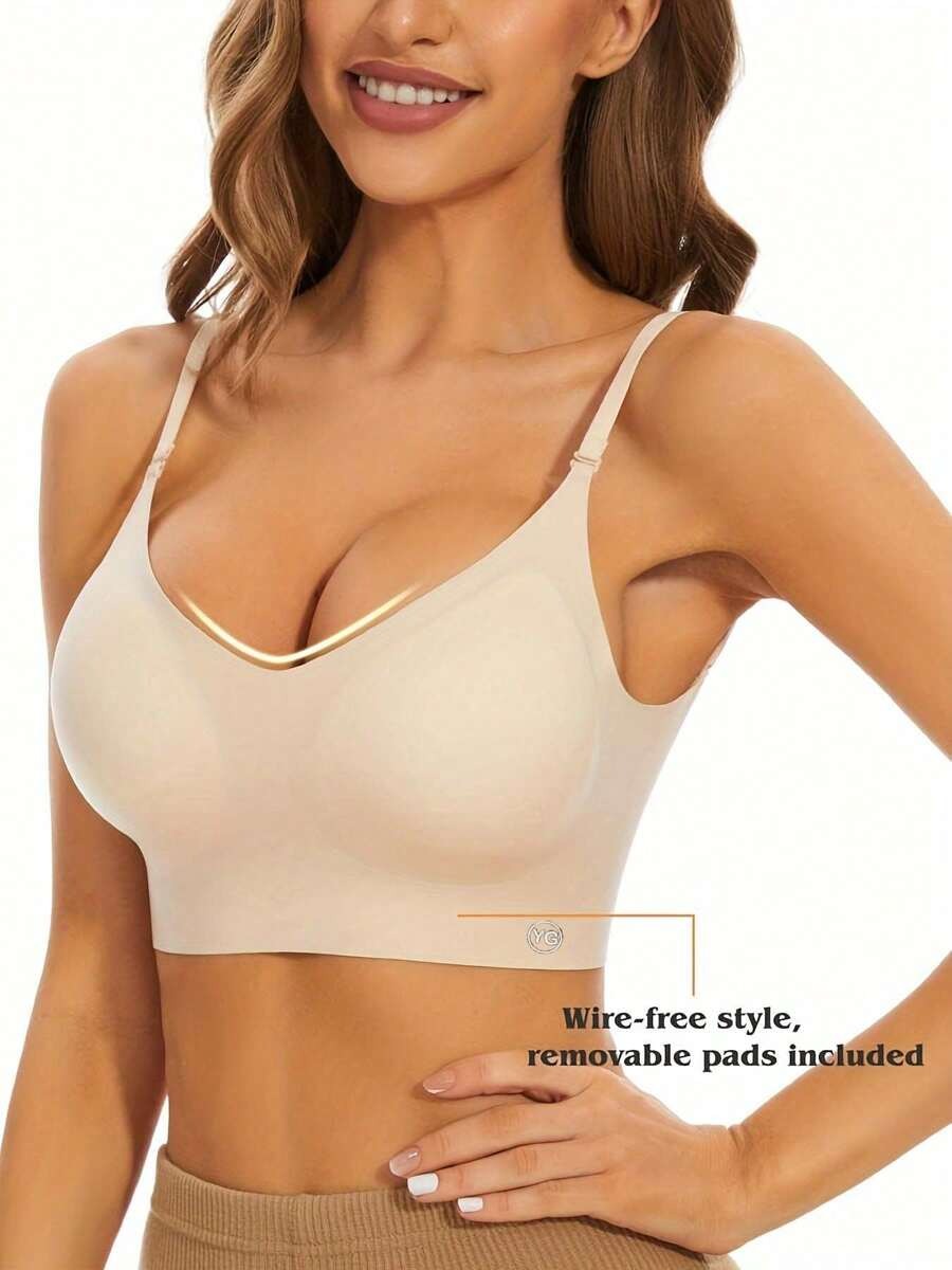 SHEIN صدرية بلون مشمشي