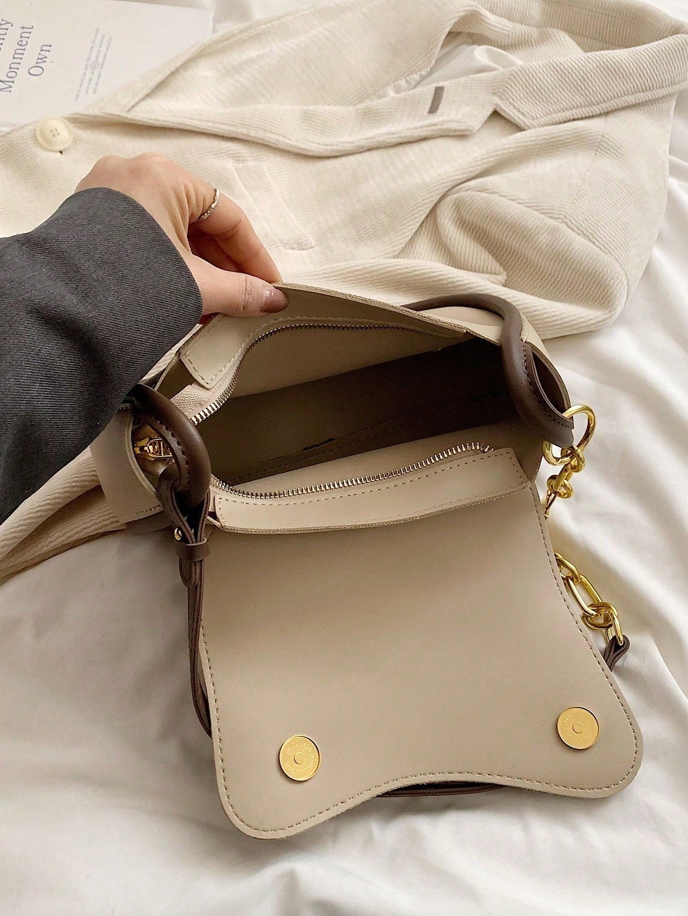 SHEIN حقيبة كتف وكروس بودي قابلة للتحويل للنساء 2025