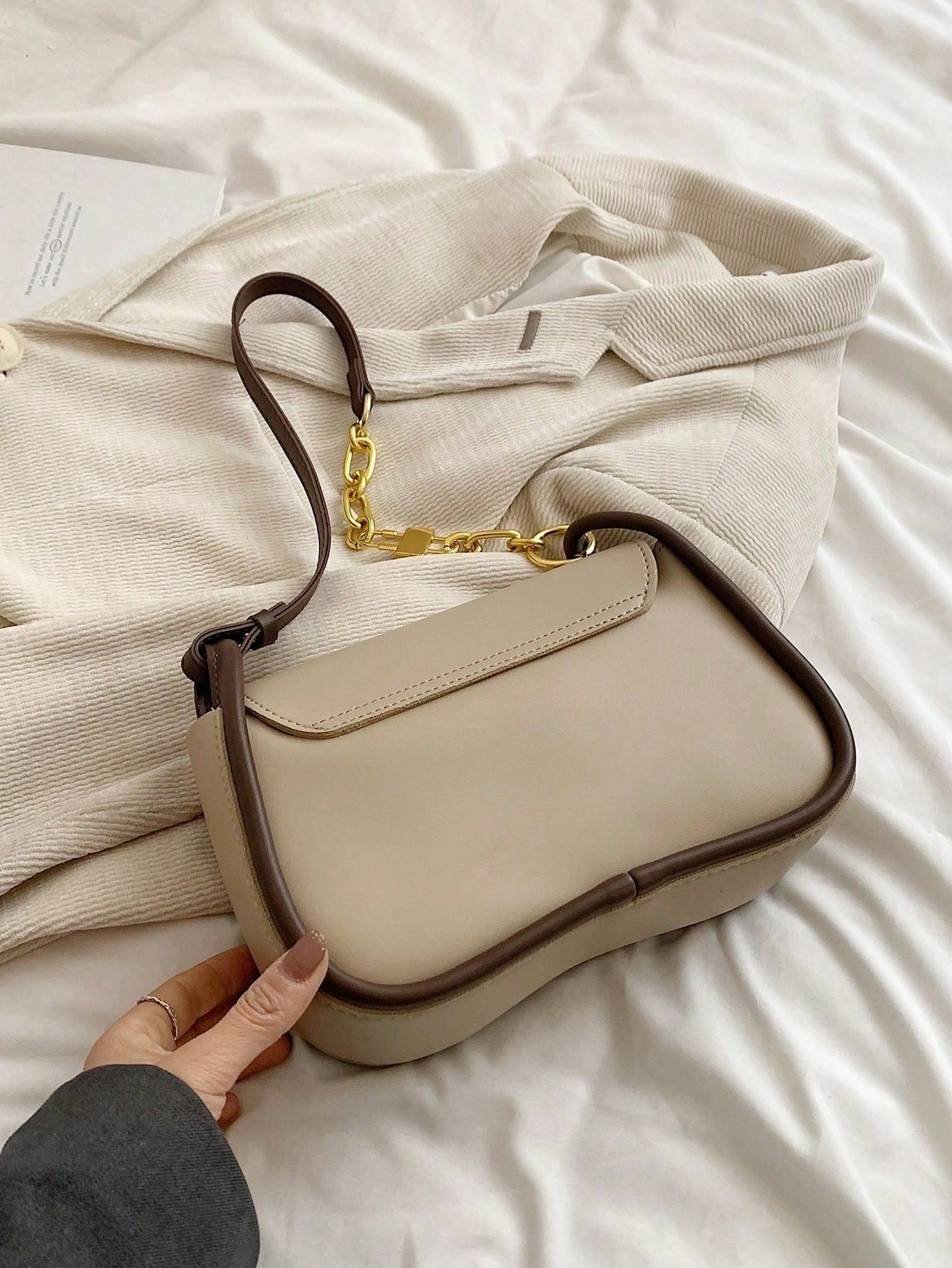SHEIN حقيبة كتف وكروس بودي قابلة للتحويل للنساء 2025