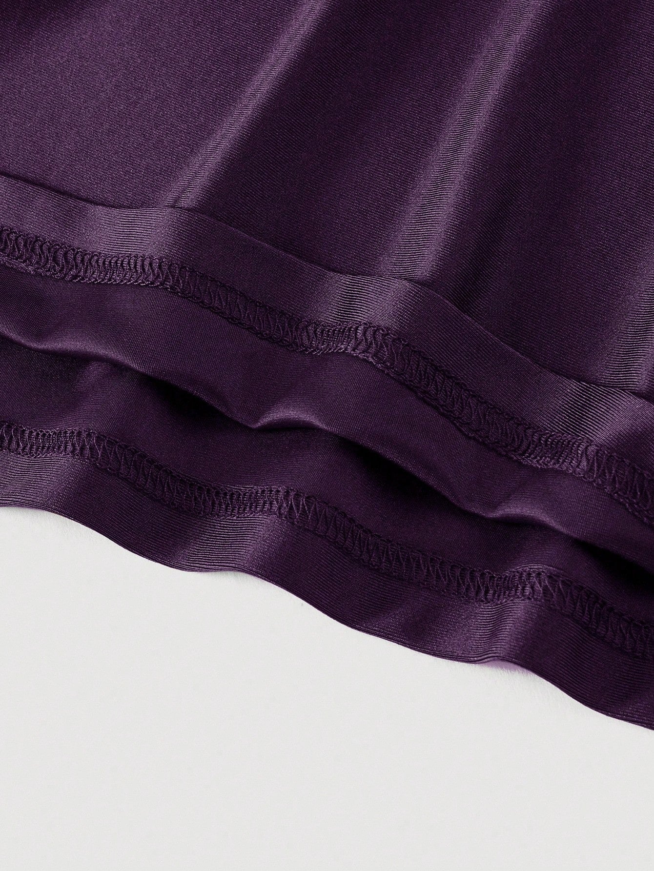 SHEIN MOD فستان نسائي بخصر مطوي وذيل متسع وحمالات سباغيتي