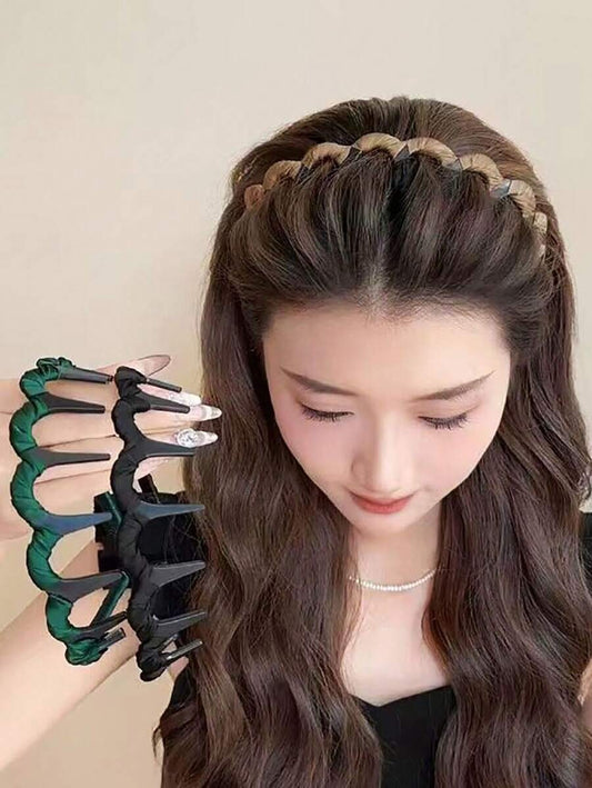 SHEIN طقم شريط شعر نسائي بتصميم متعرج أنيق