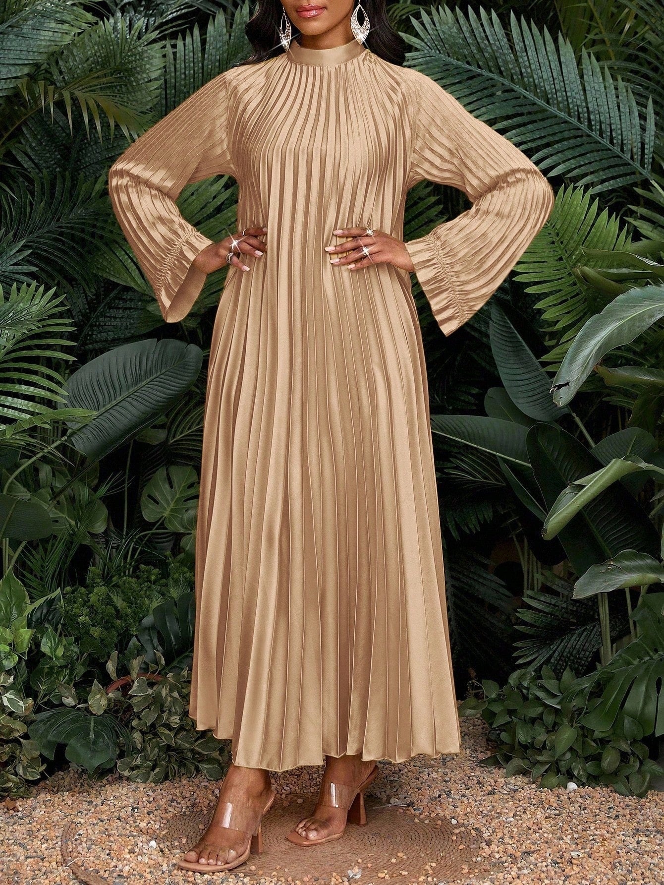SHEIN Lady فستان كاجوال مقاسات كبيرة