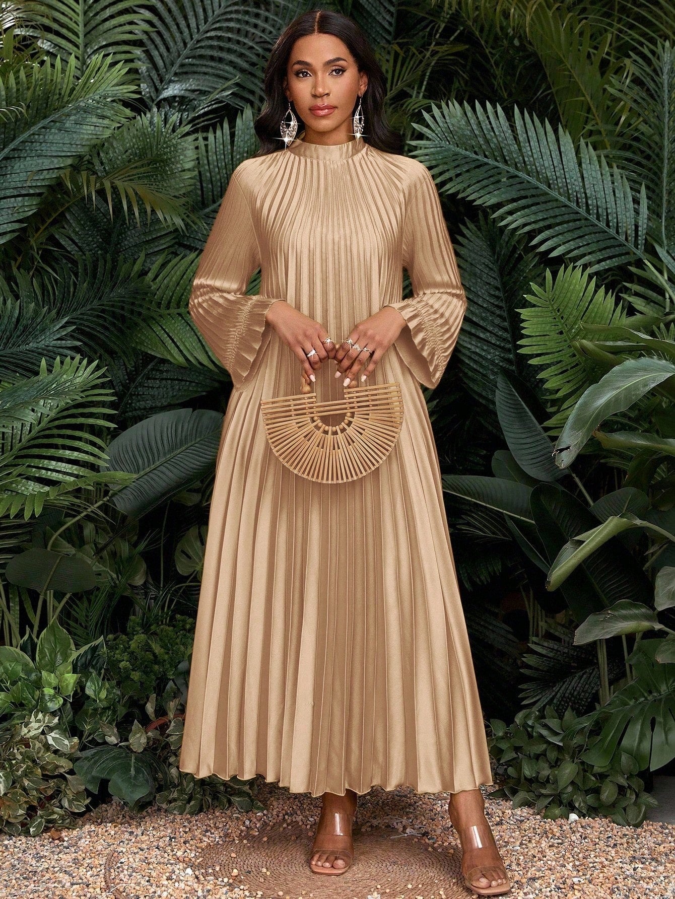 SHEIN Lady فستان كاجوال مقاسات كبيرة