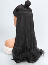 SHEIN وصلة شعر بمشبك ستايل مموج طبيعي أسود