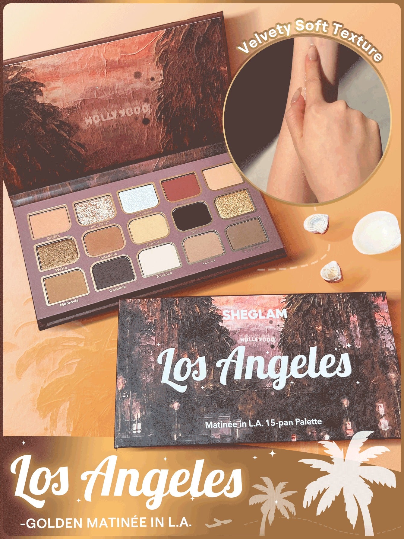 SHEGLAM Daydreamer – Teddy Meringue باليت ظلال عيون