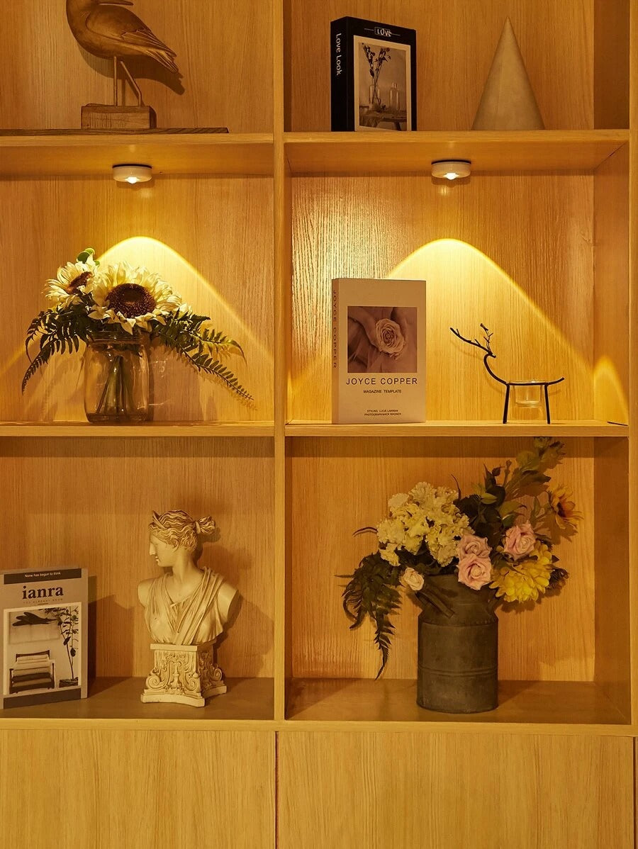 SHEIN BASIC LIVING مصباح غروب الشمس تحت الخزانة