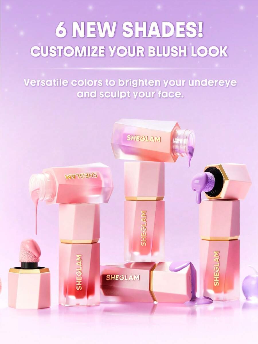 SHEGLAM Color Bloom Candy Apple أحمر خدود سائل بلون