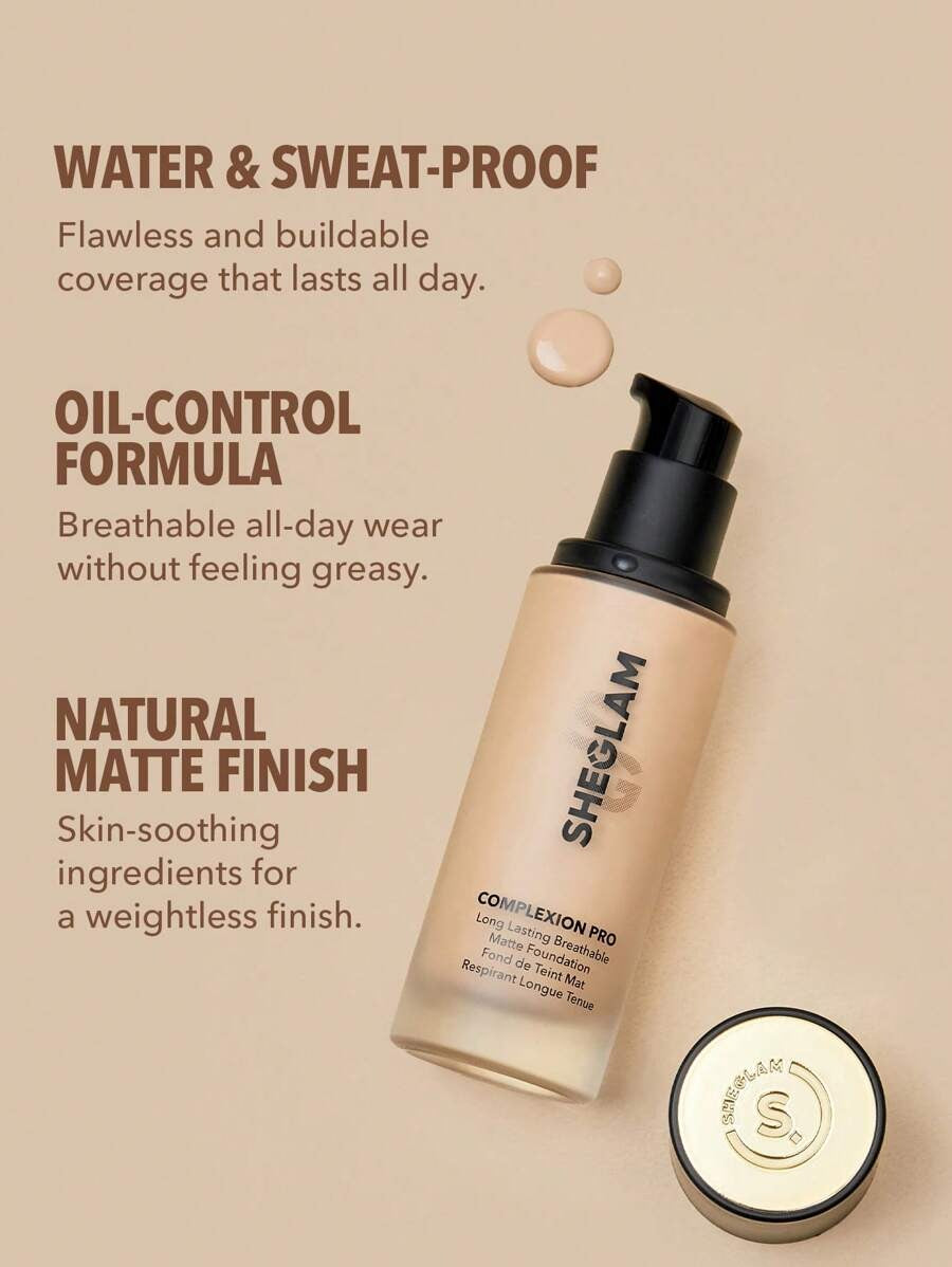 SHEIN Complexion Pro Chantilly كريم أساس مطفي