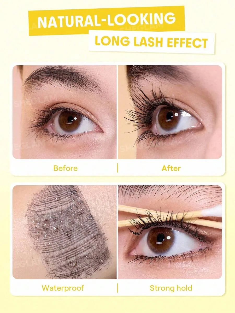 SHEIN SHEGLAM Lashlighter Iron ماسكارا لإطالة وتكثيف وتجعيد الرموش بلون أسود