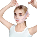 SHEIN حزام شد الوجه والذقن قابل للتعديل وإعادة الاستخدام متعدد الألوان