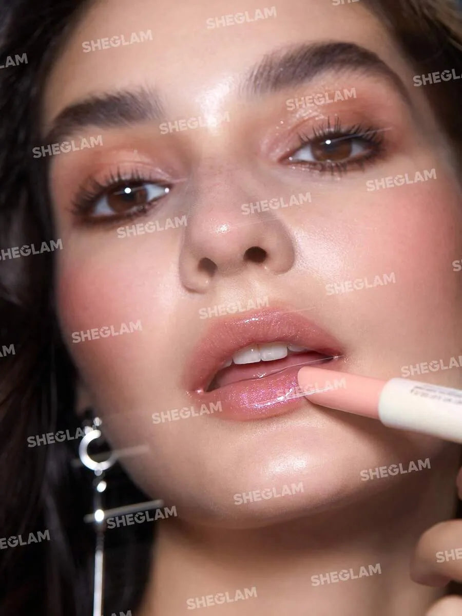 SHEIN SHEGLAM Pout-Perfect Sugar Crystal ملمع شفاه لامع بلون