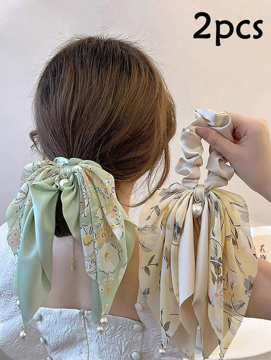 SHEIN  شريطة شعر بستايل بوهيمي ناعم مزينة بخرز