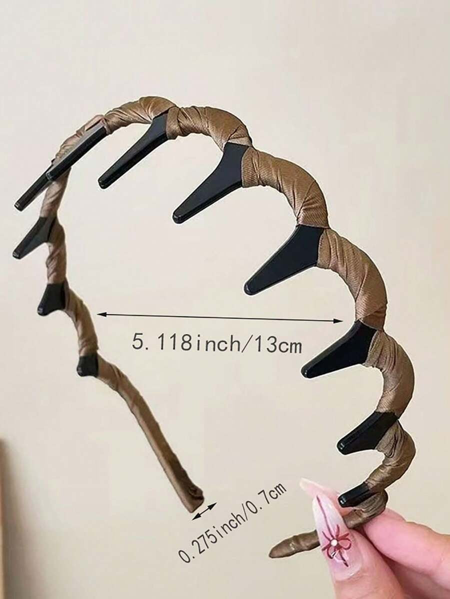 SHEIN طقم شريط شعر نسائي بتصميم متعرج أنيق