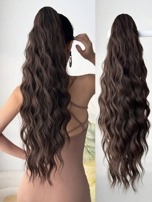 SHEIN ذيل حصان وتر ويف بتجعيدات ناعمة