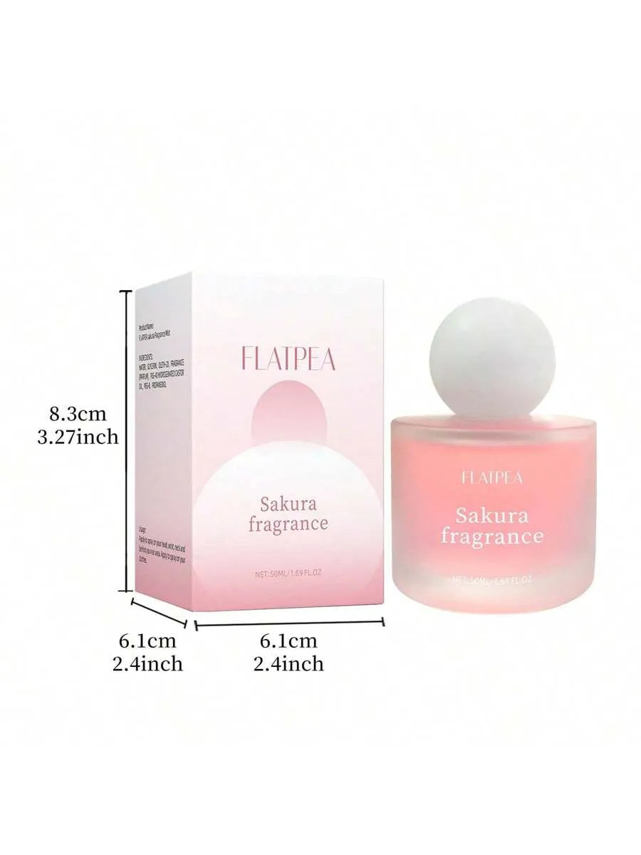 SHEIN عطر نسائي بزهر الكرز الياباني 50 مل برائحة منعشة وطويلة الأمد