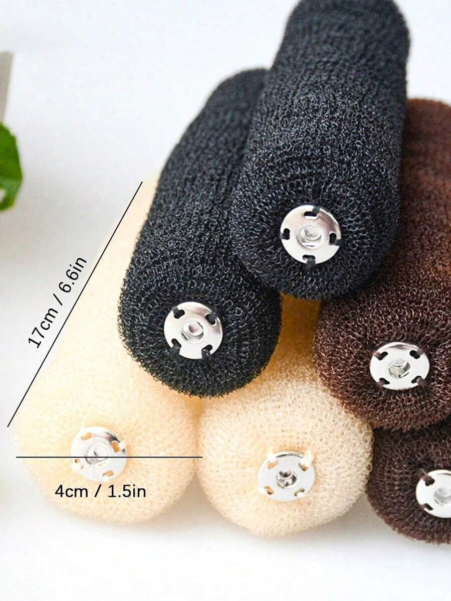 SHEIN صانع كعكة الشعر على شكل دونات