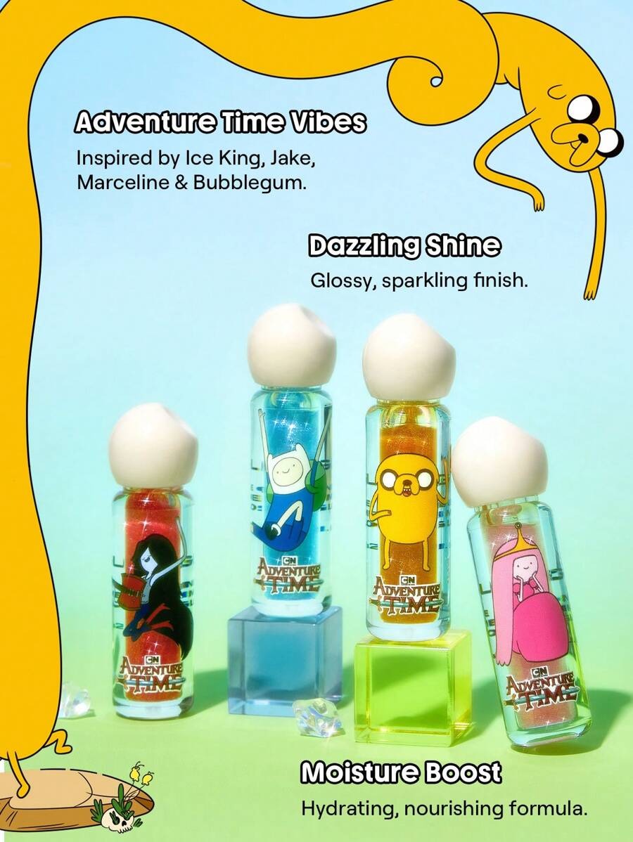 SHEGLAM Adventure Time  ملمع شفاه بلون لامع
