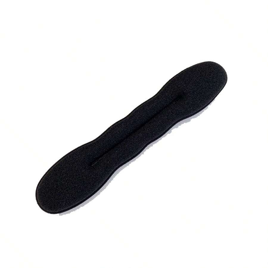 SHEIN صانع كعكة شعر إسفنجي ناعم وسميك بلون أسود