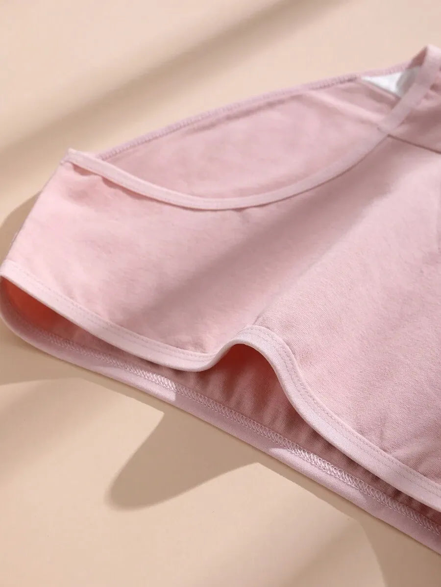 SHEIN سراويل داخلية نسائية من 9 قطع بخصر متوسط ومتعدد الألوان