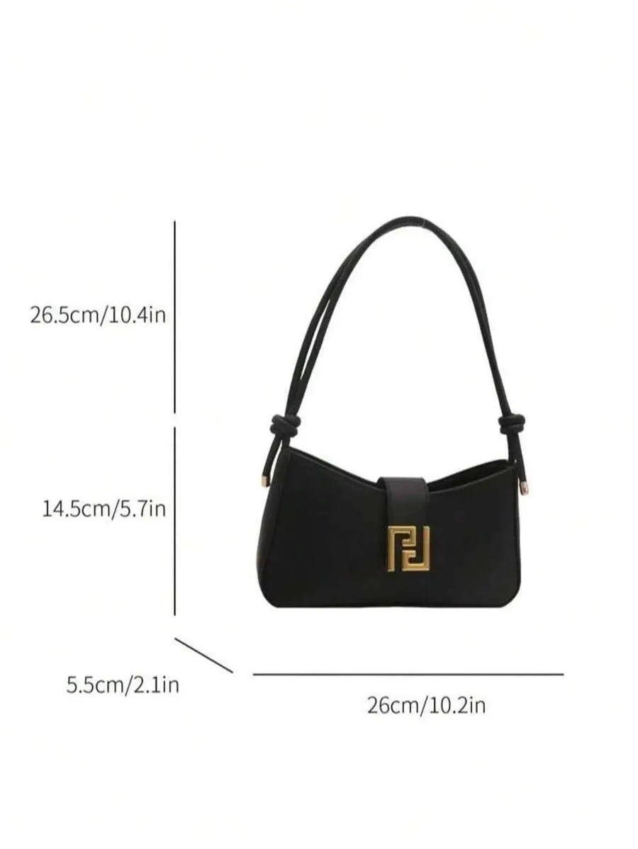 SHEIN حقيبة كتف وكروس كاجوال وللعمل بلون أحادي